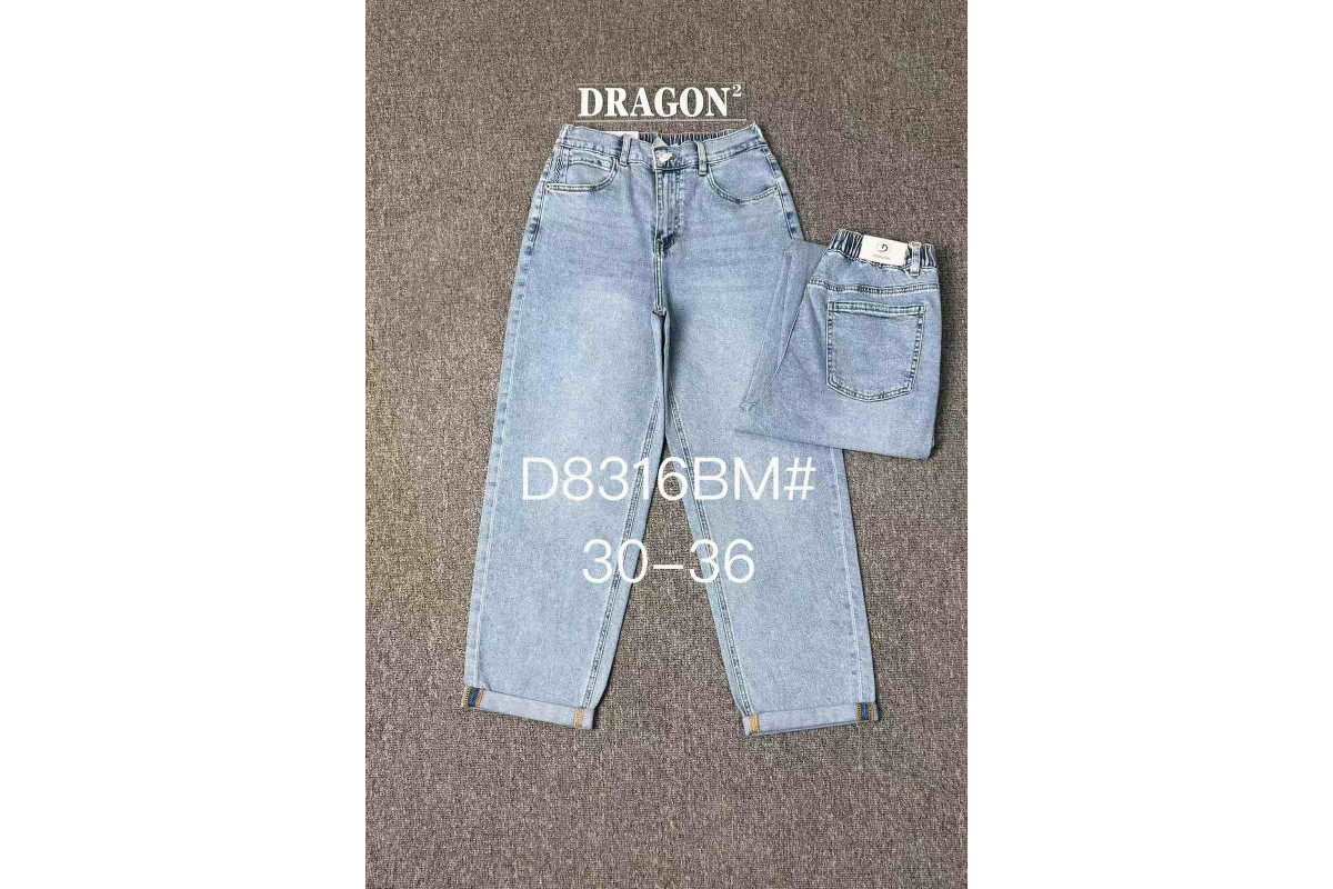Фото Джинси жіночі DRAGON JEANS 8316 BAGGY from official site OSKAR™