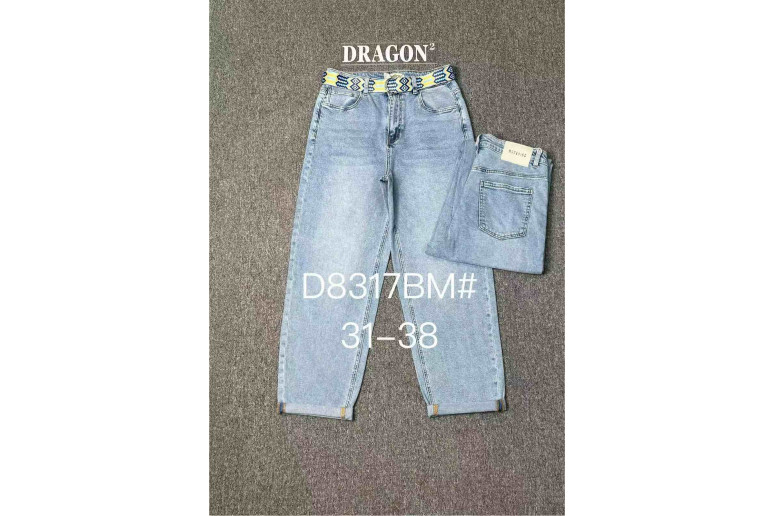 Джинси жіночі DRAGON JEANS 8317 BAGGY