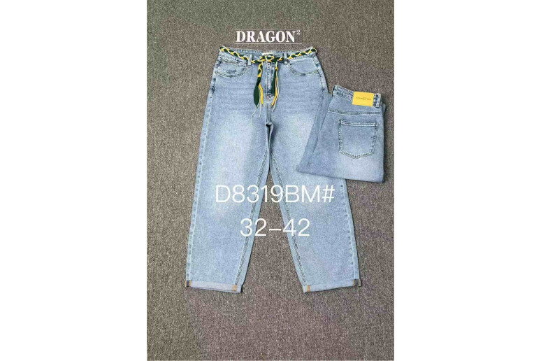 Джинси жіночі DRAGON JEANS 8319 BAGGY