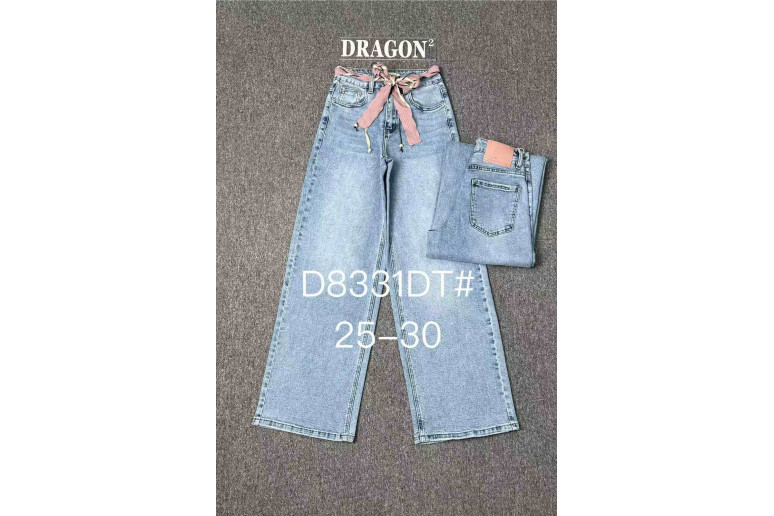 Джинси жіночі DRAGON JEANS 8331 WIDE LEG