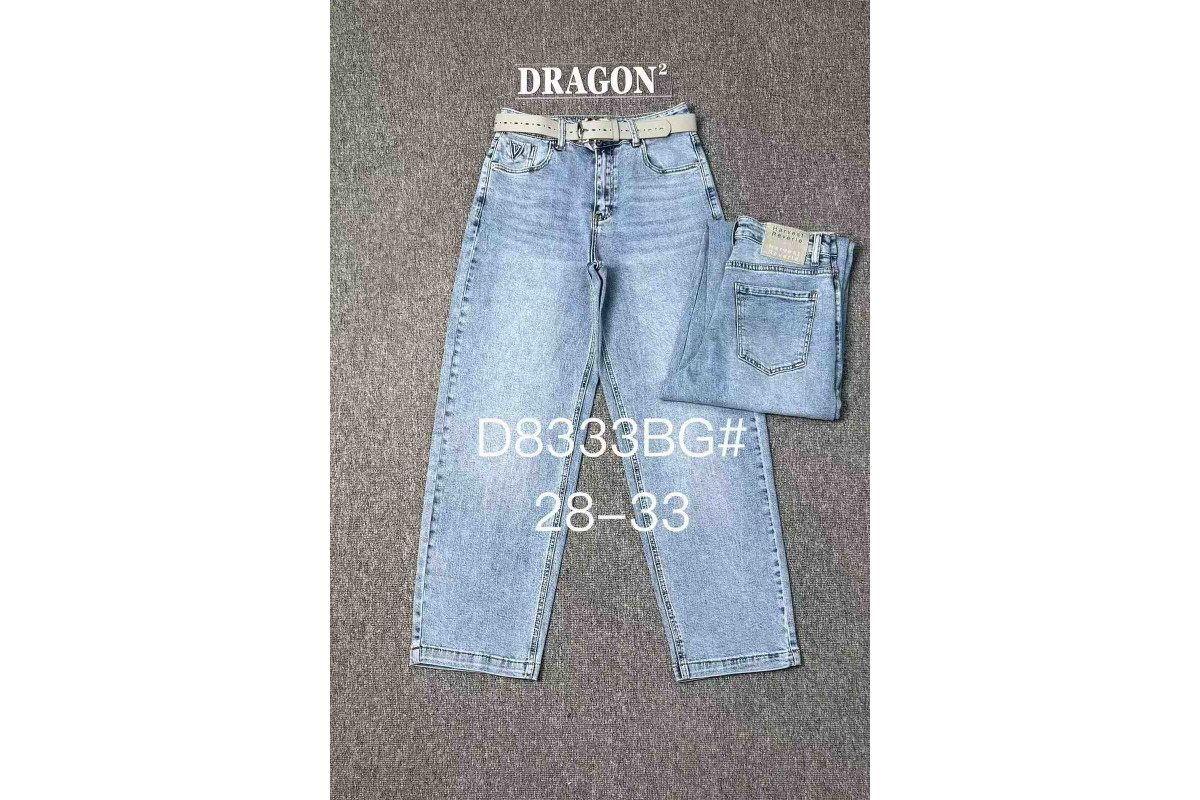 Фото Джинсы женские DRAGON JEANS 8333 BAGGY from official site OSKAR™