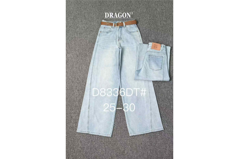 Джинси жіночі DRAGON JEANS 8336 WIDE LEG