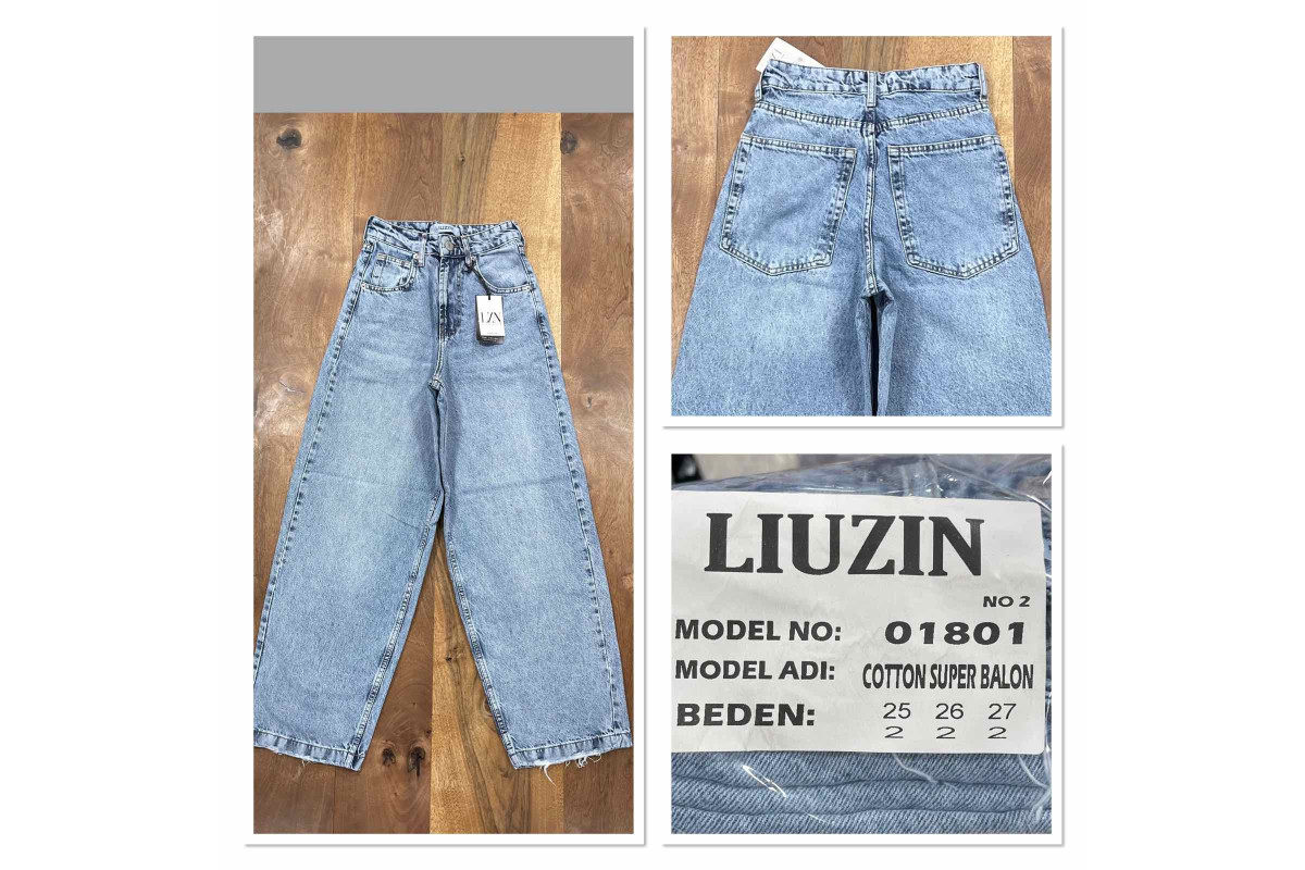 Фото Джинси жіночі LIUZIN JEANS 01801 BALON from official site OSKAR™