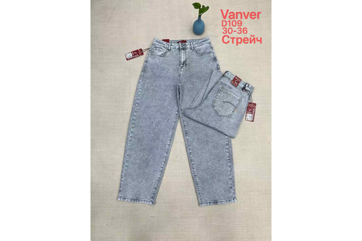 Фото Джинсы женские VANVER JEANS 109 BAGGY from official site OSKAR™