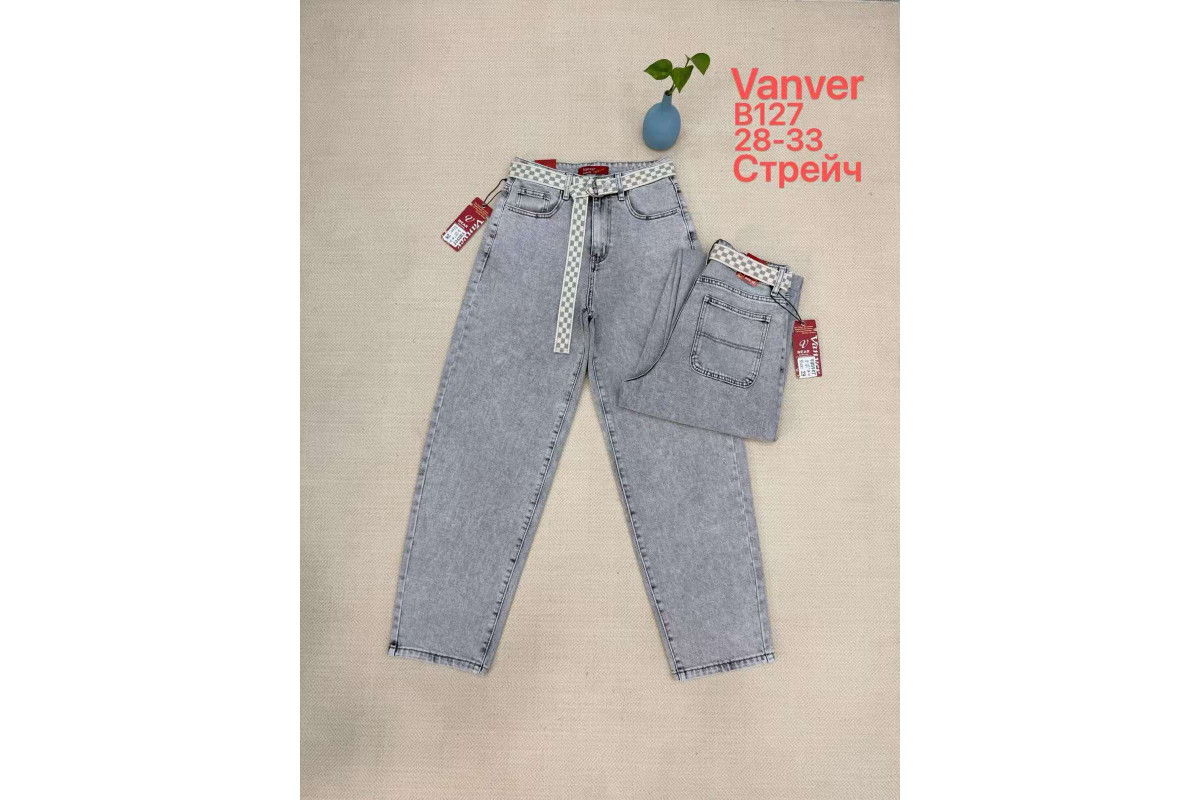 Фото Джинсы женские VANVER JEANS 127 BAGGY from official site OSKAR™