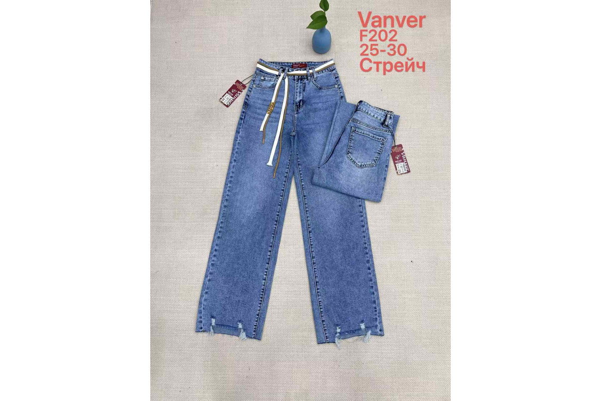 Фото Джинсы женские VANVER JEANS 202 ТРУБЫ from official site OSKAR™