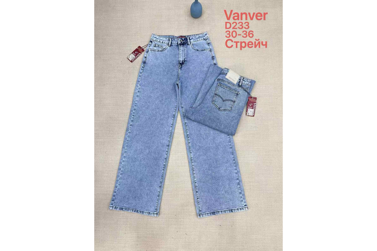 Фото Джинсы женские VANVER JEANS 233 ТРУБЫ from official site OSKAR™