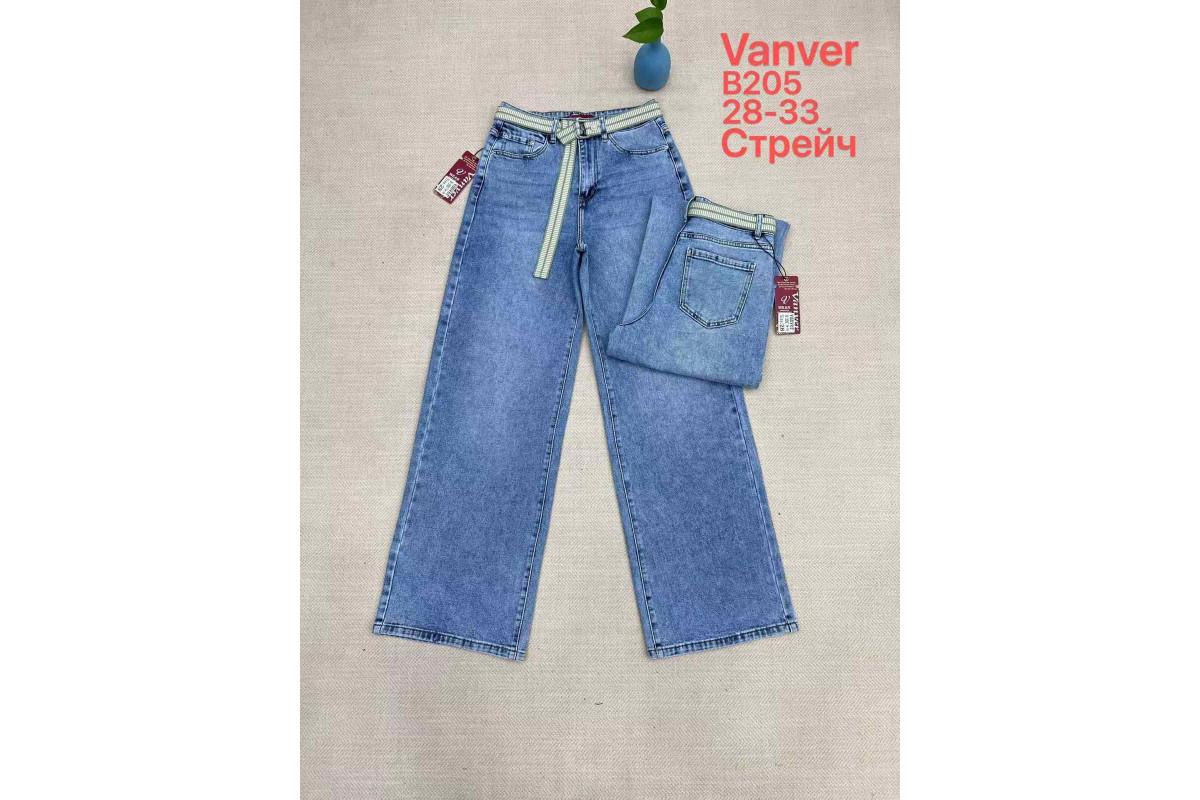 Фото Джинси жіночі VANVER JEANS 205 WIDE LEG from official site OSKAR™