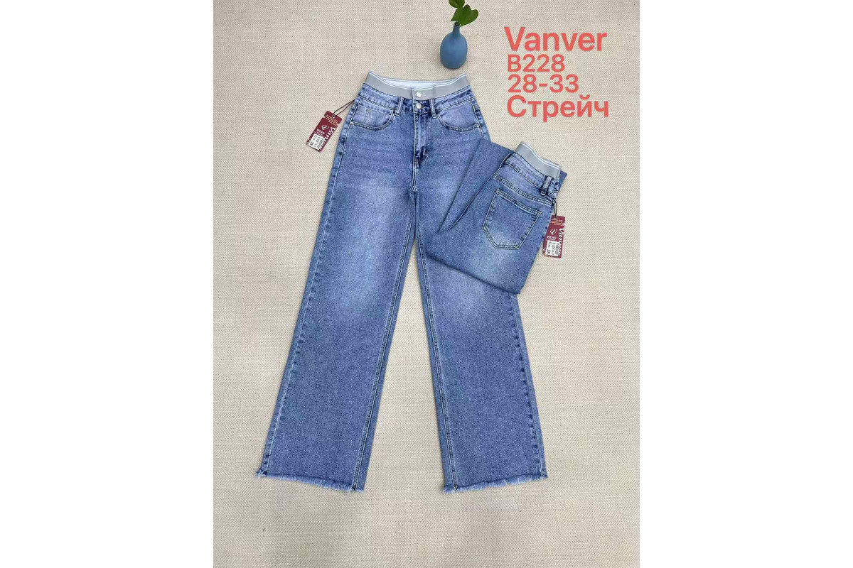 Фото Джинси жіночі VANVER JEANS 228 WIDE LEG from official site OSKAR™