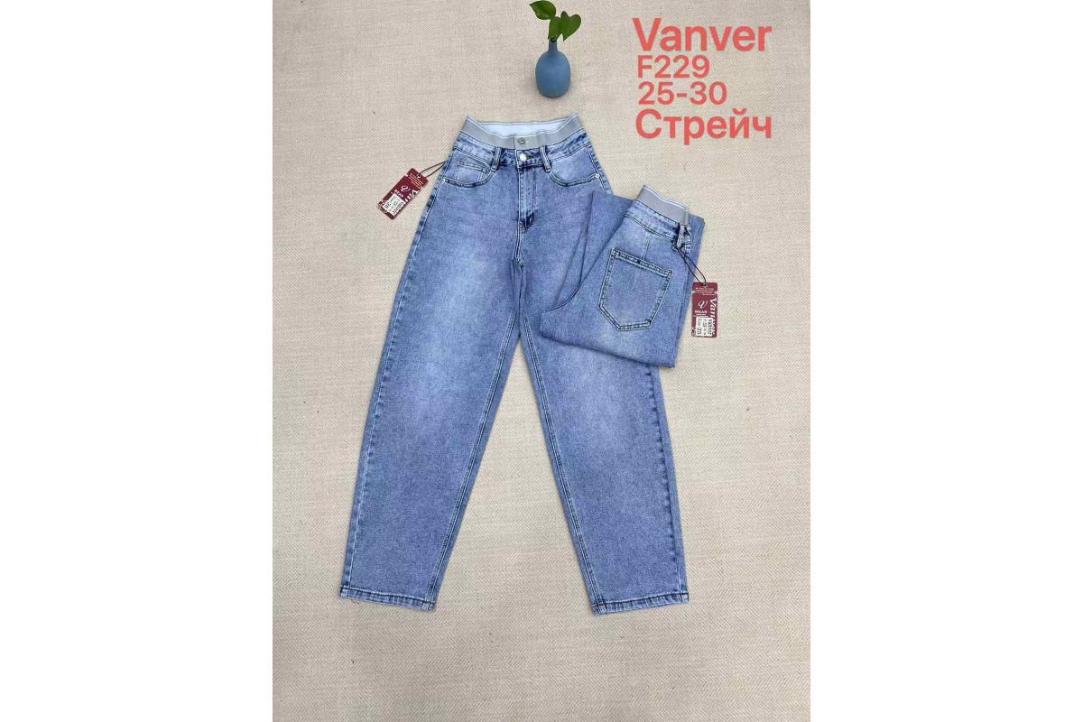 Фото Джинси жіночі VANVER JEANS 229 BAGGY from official site OSKAR™