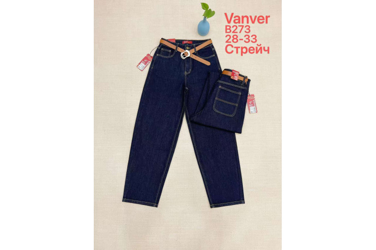 Джинси жіночі VANVER JEANS 273 BAGGY