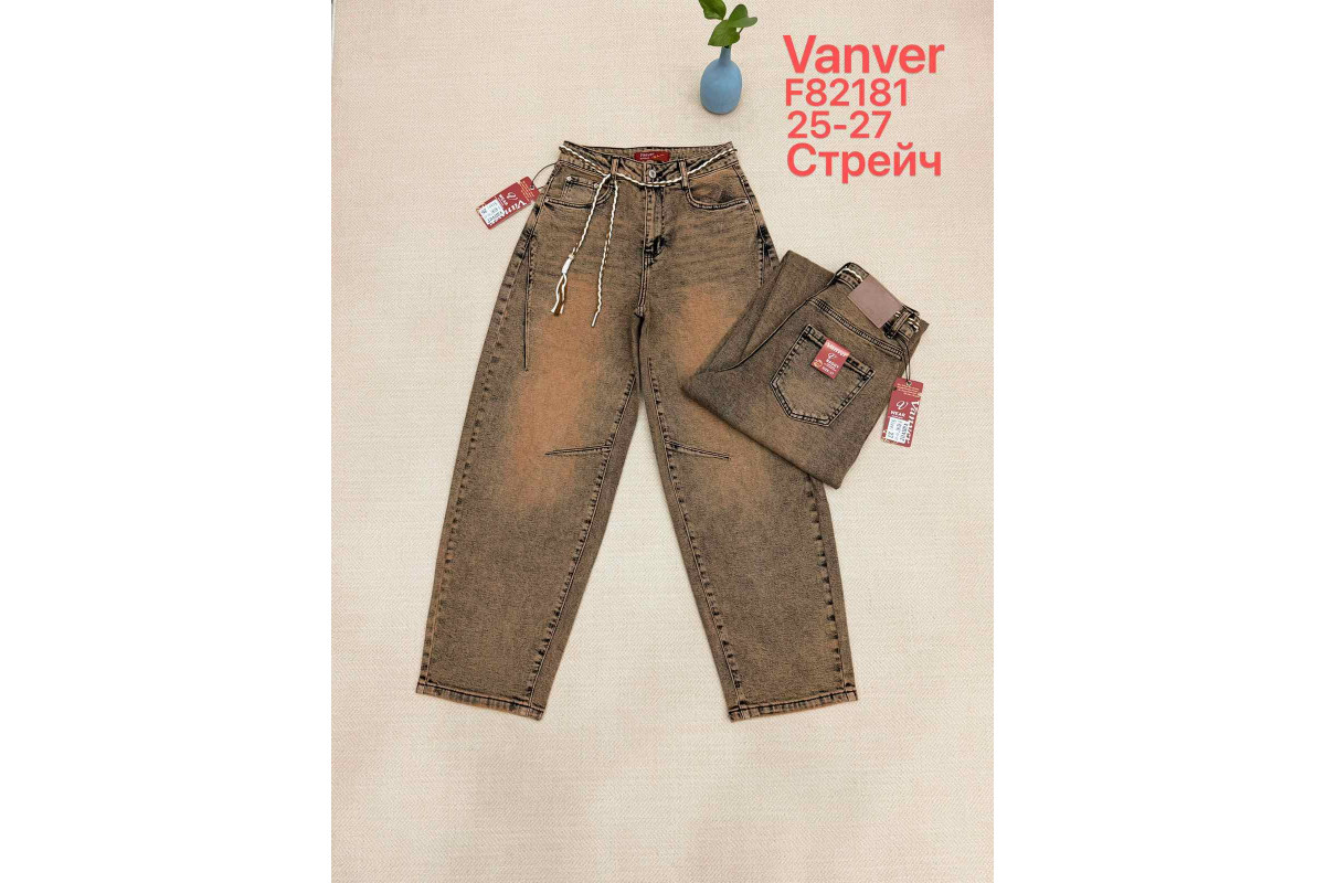 Фото Джинси жіночі VANVER JEANS 82181 BAGGY from official site OSKAR™