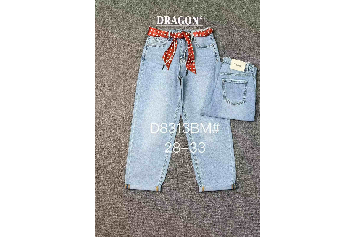 Фото Джинси жіночі DRAGON JEANS 8313 BAGGY from official site OSKAR™