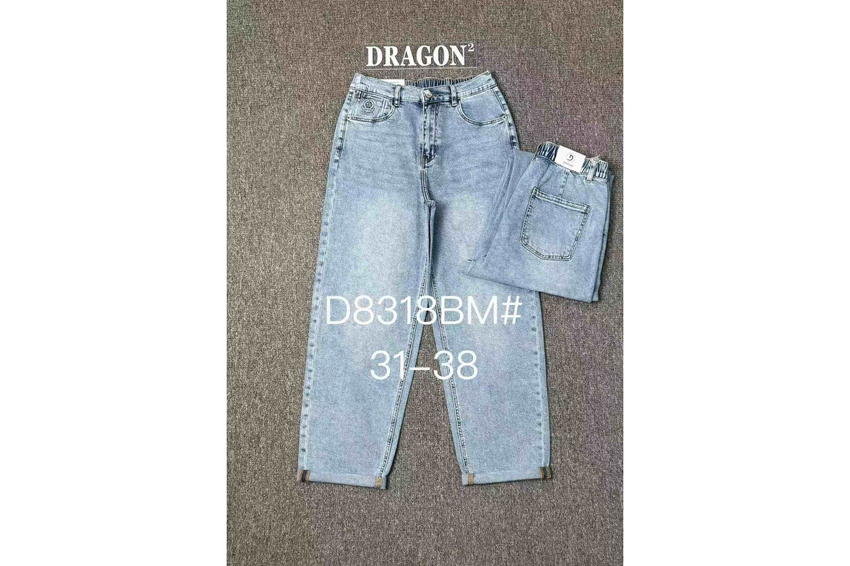 Фото Джинсы женские DRAGON JEANS 8318 BAGGY from official site OSKAR™