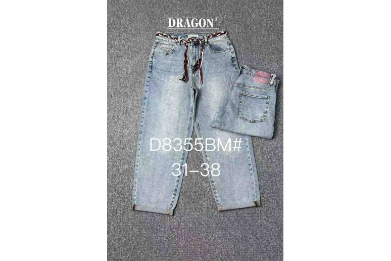 Джинсы женские DRAGON JEANS 8355 BAGGY