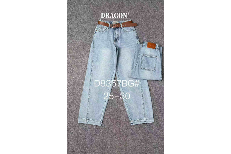 Джинси жіночі DRAGON JEANS 8357 BAGGY