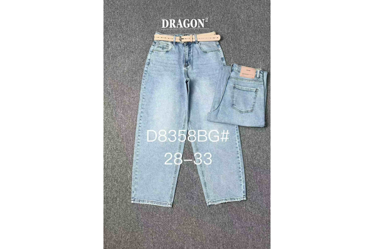 Фото Джинси жіночі DRAGON JEANS 8358 BAGGY from official site OSKAR™
