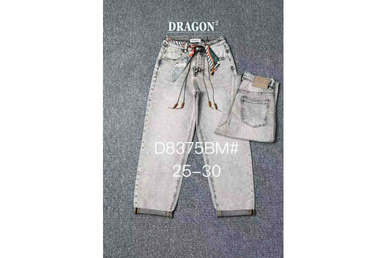Джинсы женские DRAGON JEANS 8375 BAGGY
