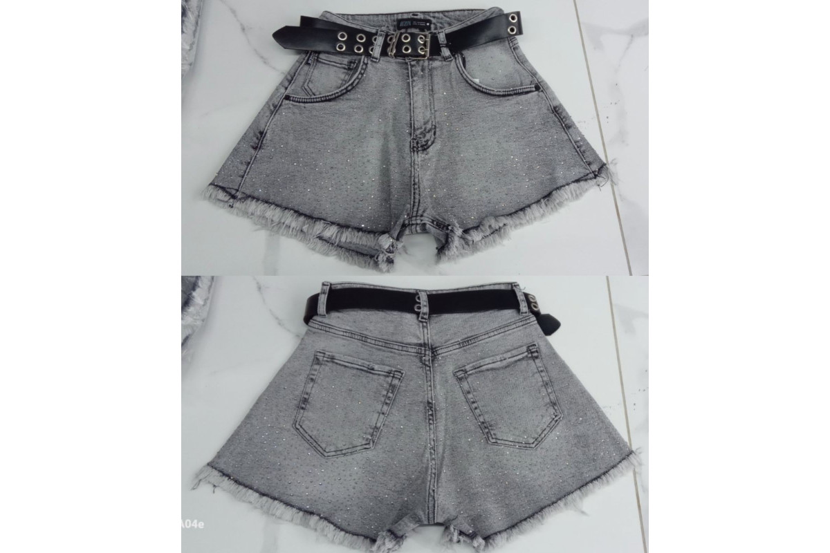 Фото Шорти жіночі LIUZIN JEANS 02245-1 КАМІННЯ from official site OSKAR™