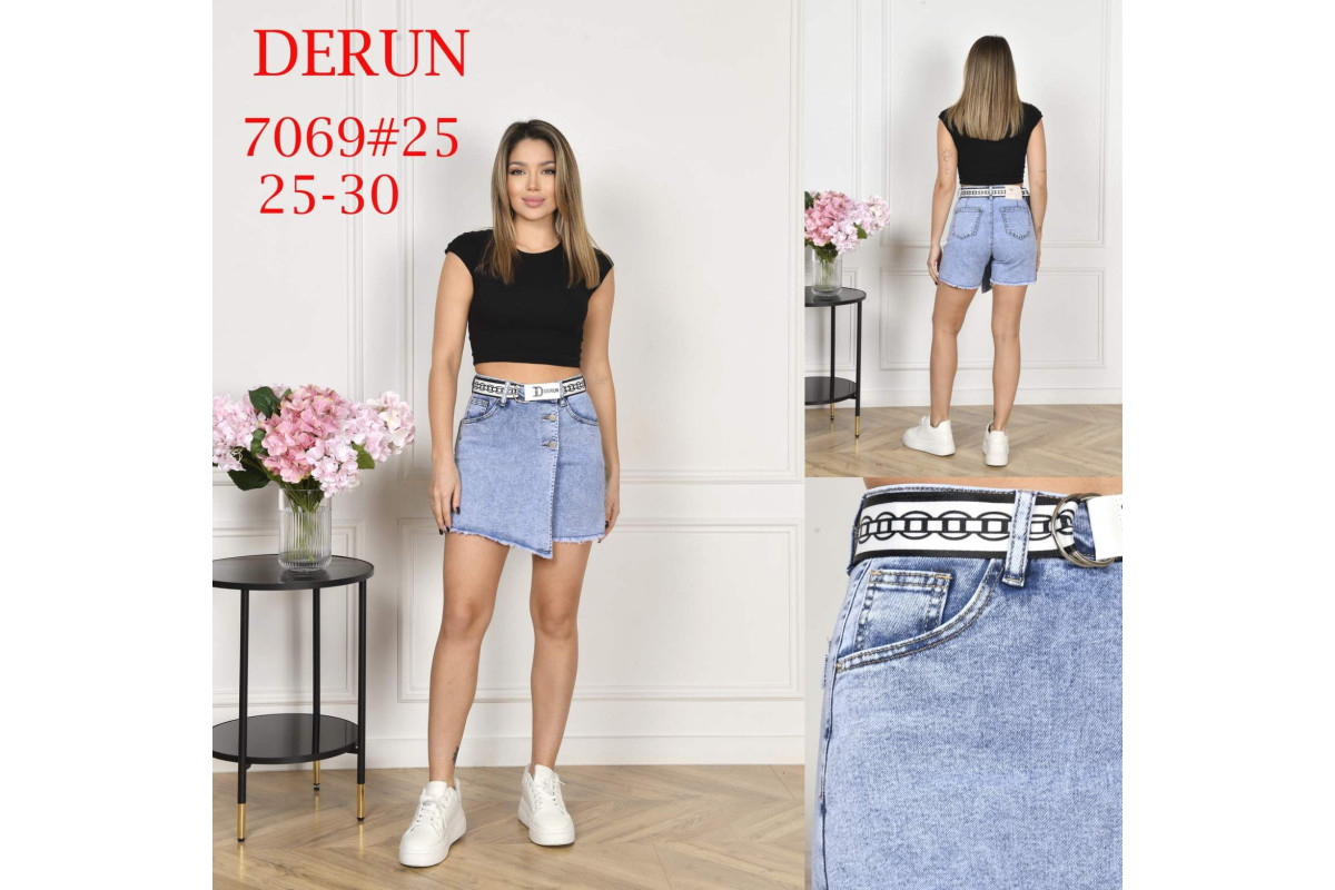 Фото Юбка-шорты женские DERUN JEANS 7069 from official site OSKAR™