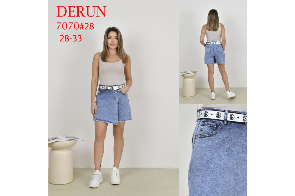 Фото Юбка-шорты женские DERUN JEANS 7070 from official site OSKAR™