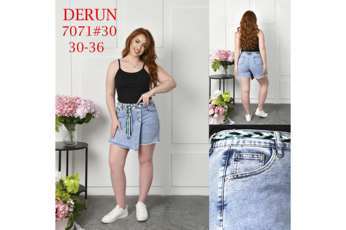 Фото Юбка-шорты женские DERUN JEANS 7071 from official site OSKAR™