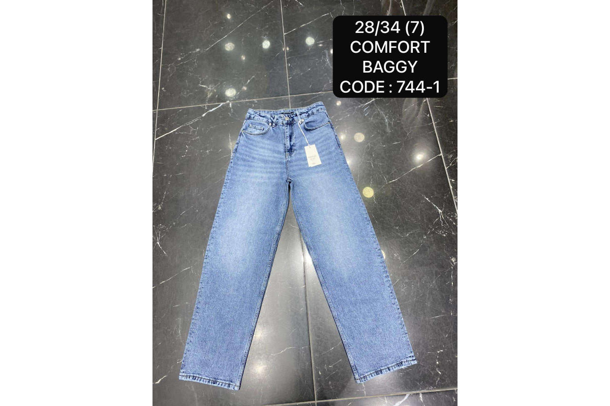 Фото Джинсы женские DEKPLOY JEANS 744-1 BAGGY from official site OSKAR™