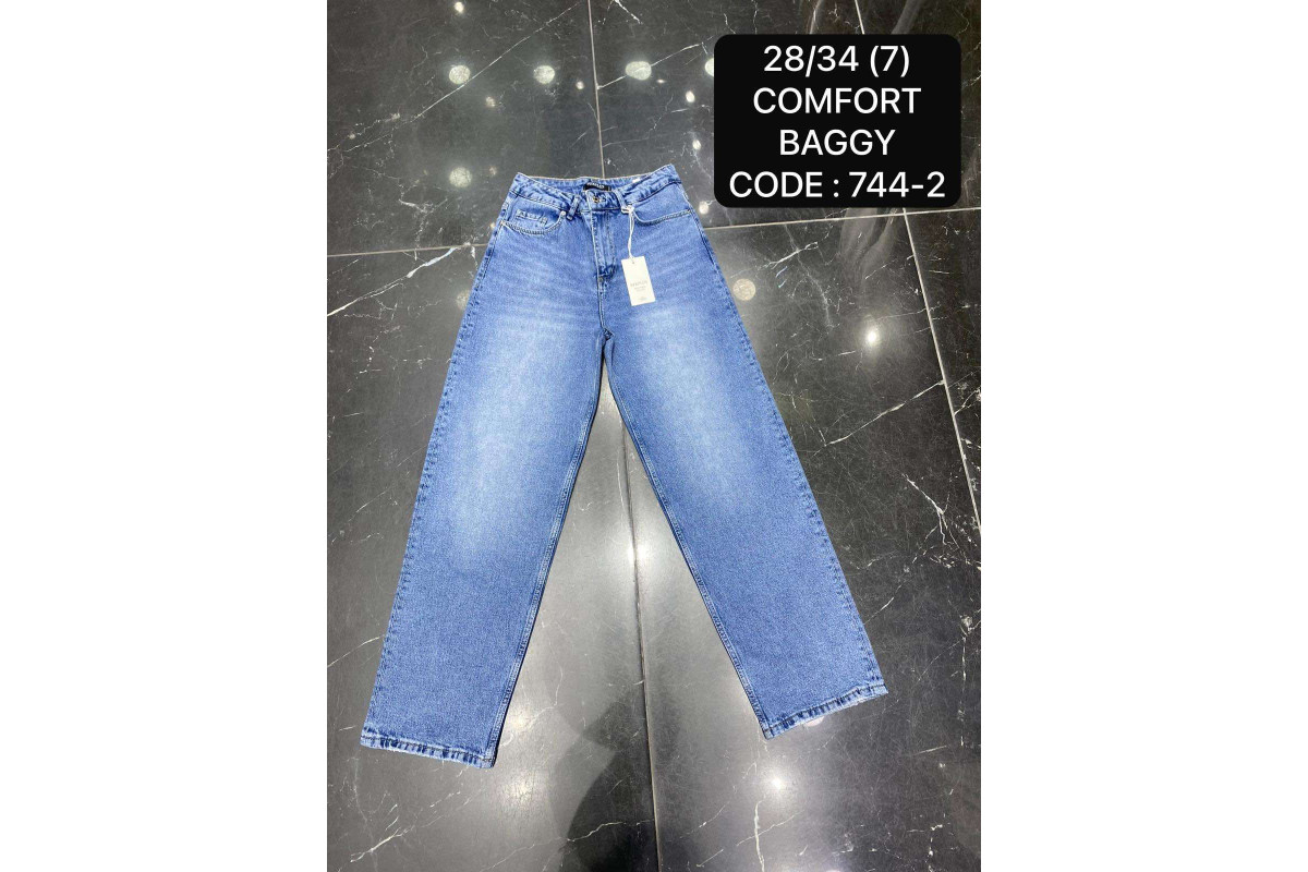 Фото Джинсы женские DEKPLOY JEANS 744-2 BAGGY from official site OSKAR™