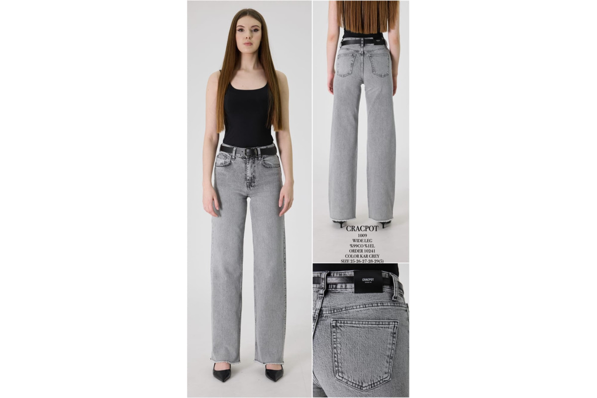 Фото Джинси жіночі CRACPOT JEANS 1009 Wide Leg from official site OSKAR™