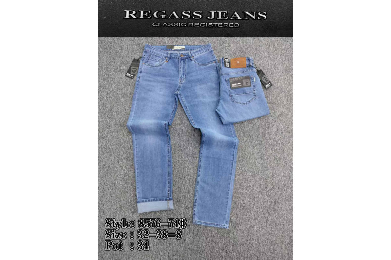 Джинсы мужские REGASS JEANS 8576 Classic