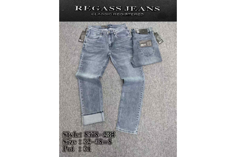 Джинси чоловічі REGASS JEANS 8578 Classic