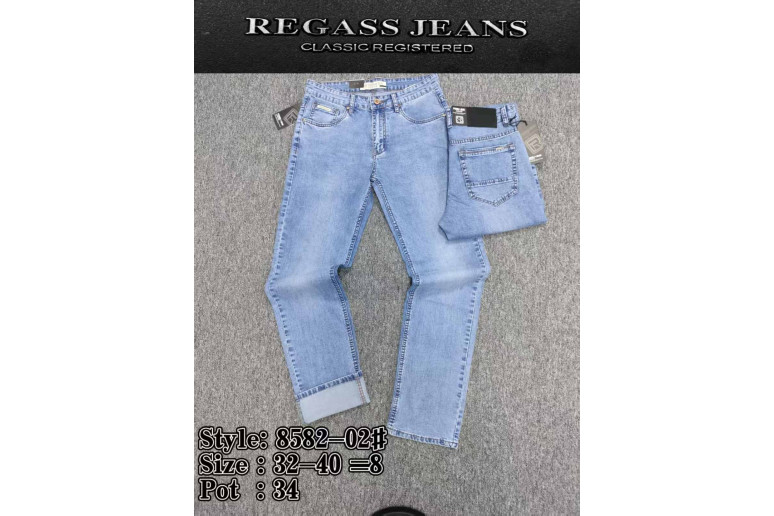 Джинсы мужские REGASS JEANS 8582 Classic