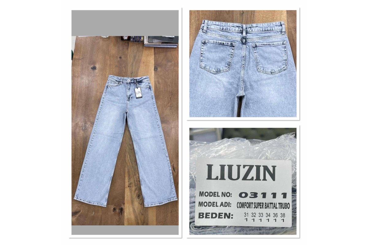 Фото Джинси жіночі LIUZIN JEANS 03111 ТРУБИ from official site OSKAR™