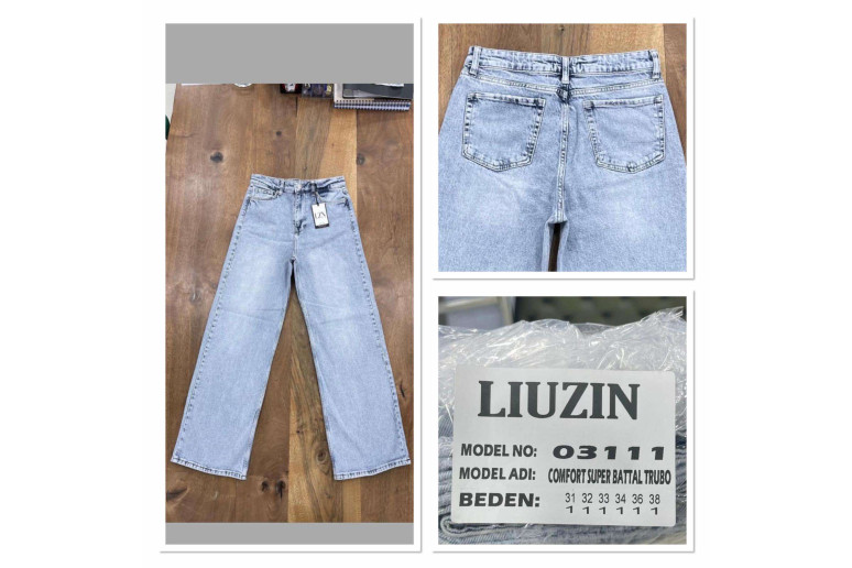 Джинсы женские LIUZIN JEANS 03111 ТРУБЫ
