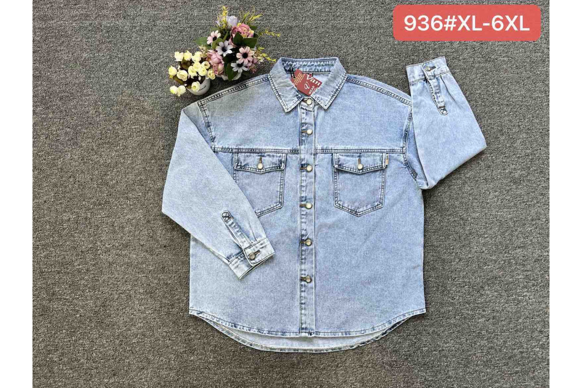 Фото Рубашка женская VANVER JEANS 936 from official site OSKAR™