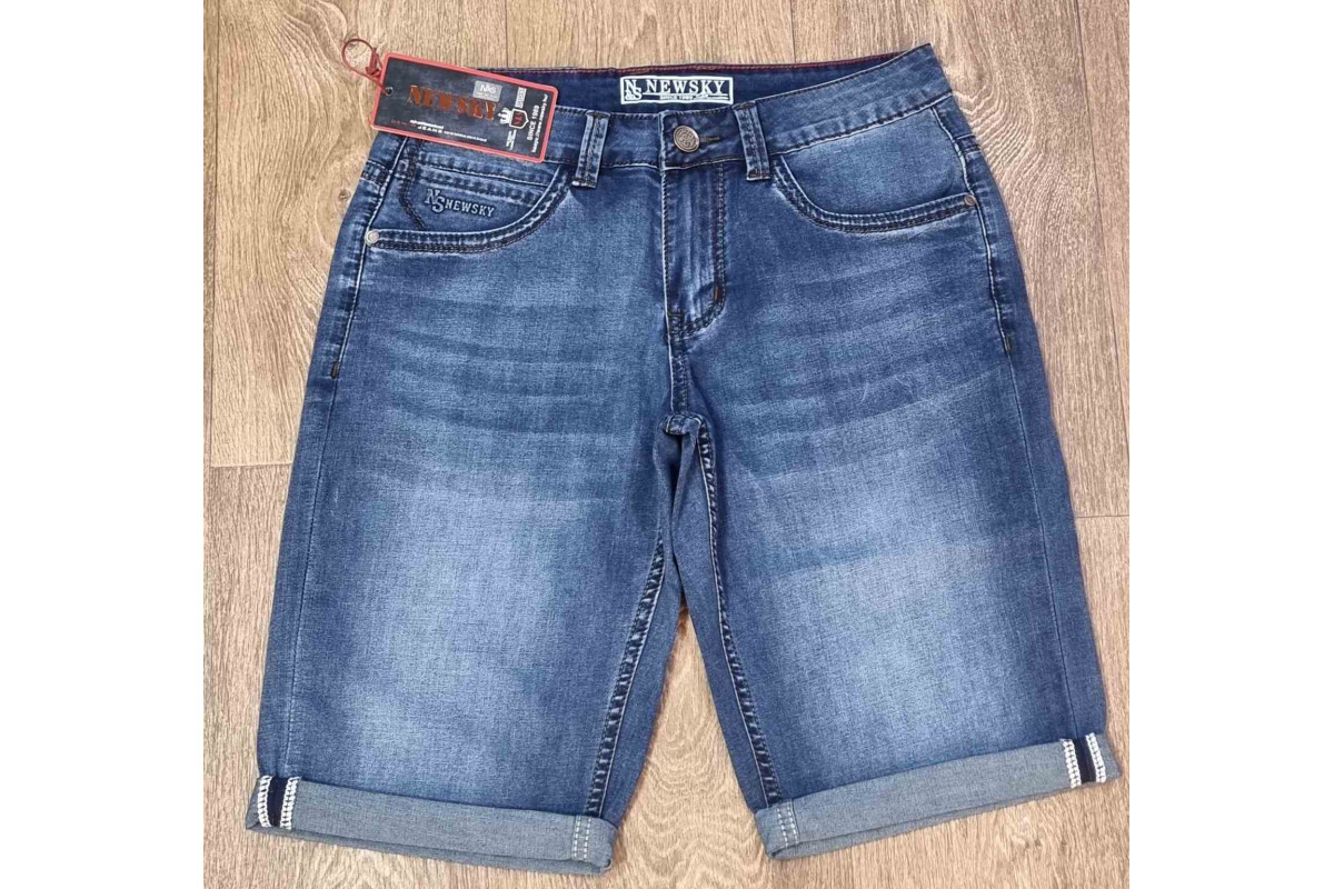 Фото Шорты джинсовые мужские 420 NEW SKY JEANS from official site OSKAR™