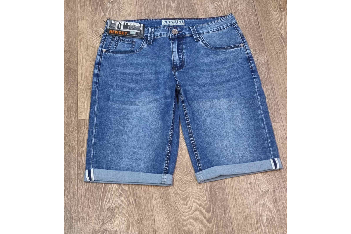 Фото Шорты джинсовые мужские 430 NEW SKY JEANS from official site OSKAR™
