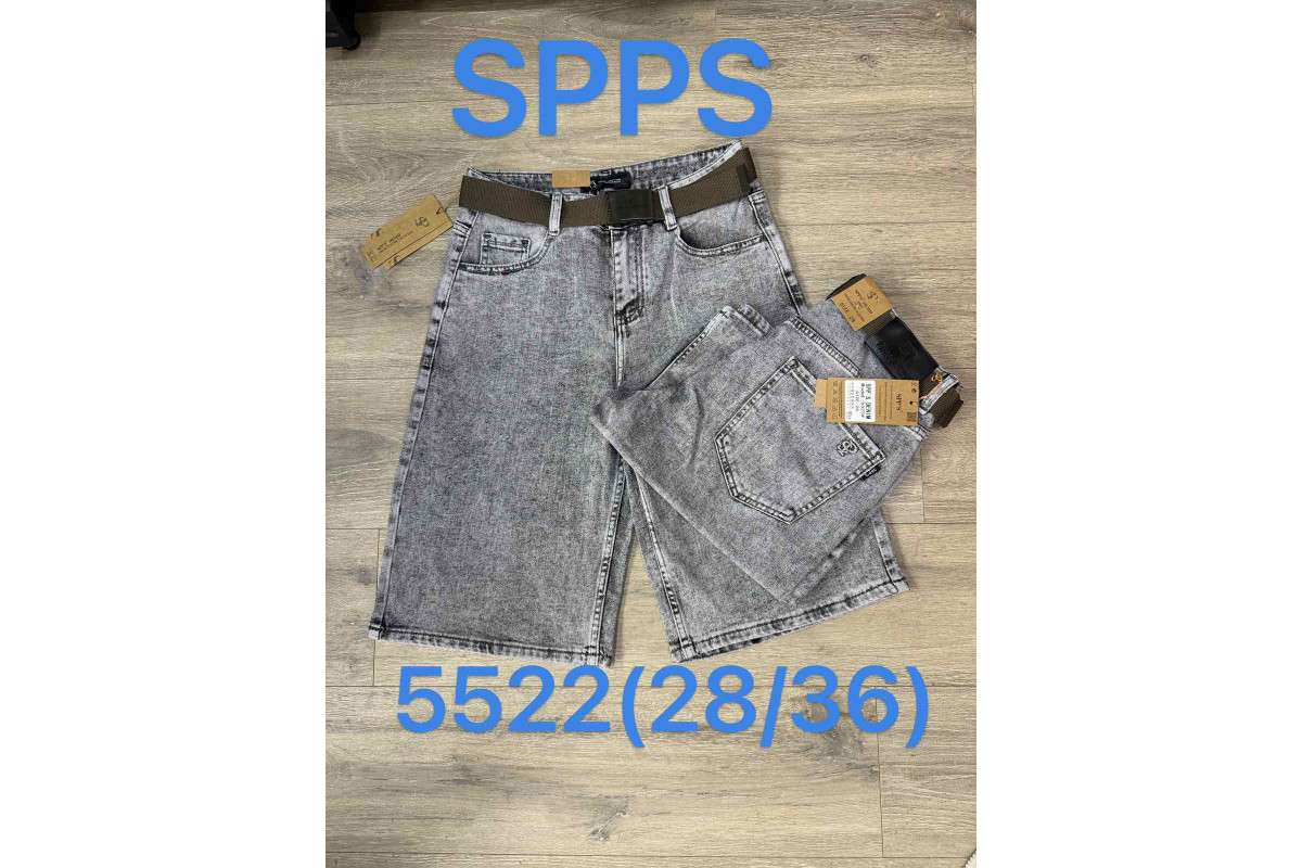 Фото Шорти джинсові чоловічі 5522 SPP'S JEANS BAGGY from official site OSKAR™