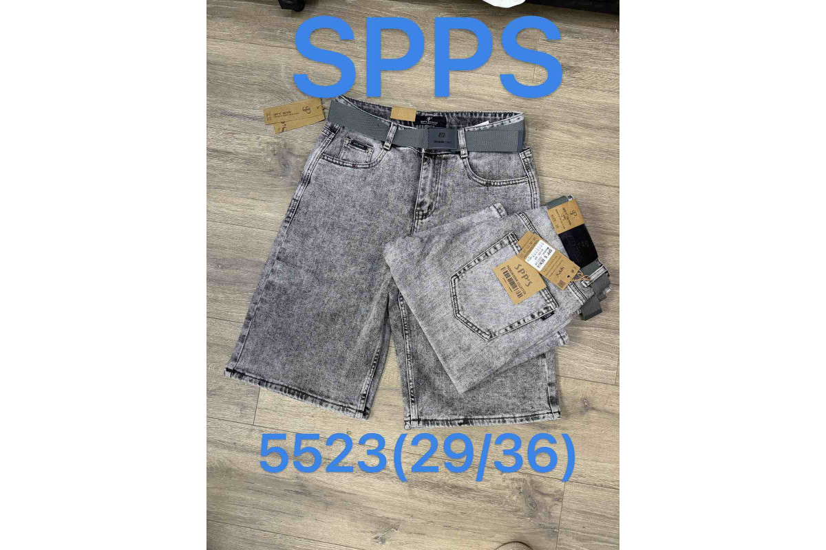Фото Шорти джинсові чоловічі 5523 SPP'S JEANS BAGGY from official site OSKAR™