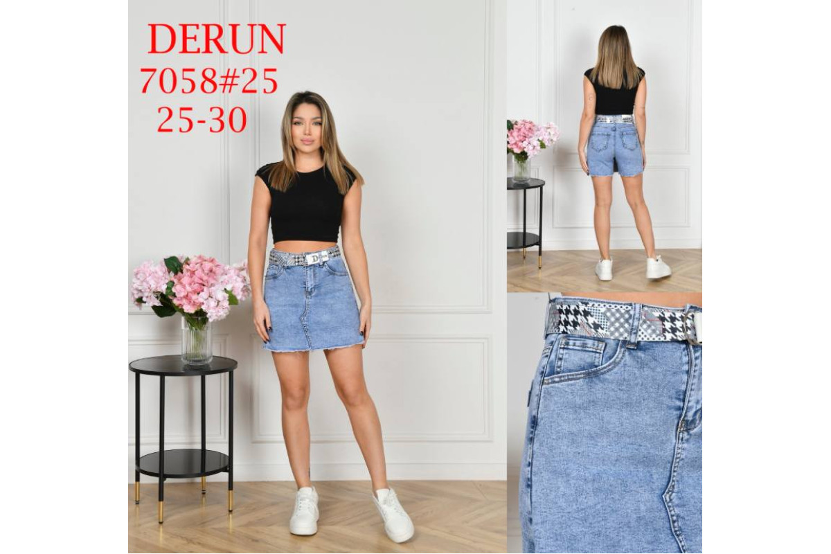 Фото Юбка-шорты женские DERUN JEANS 7058 from official site OSKAR™