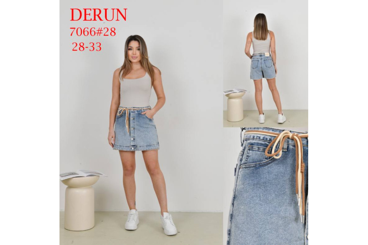Фото Спідниця-шорти жіночі DERUN JEANS 7066 from official site OSKAR™