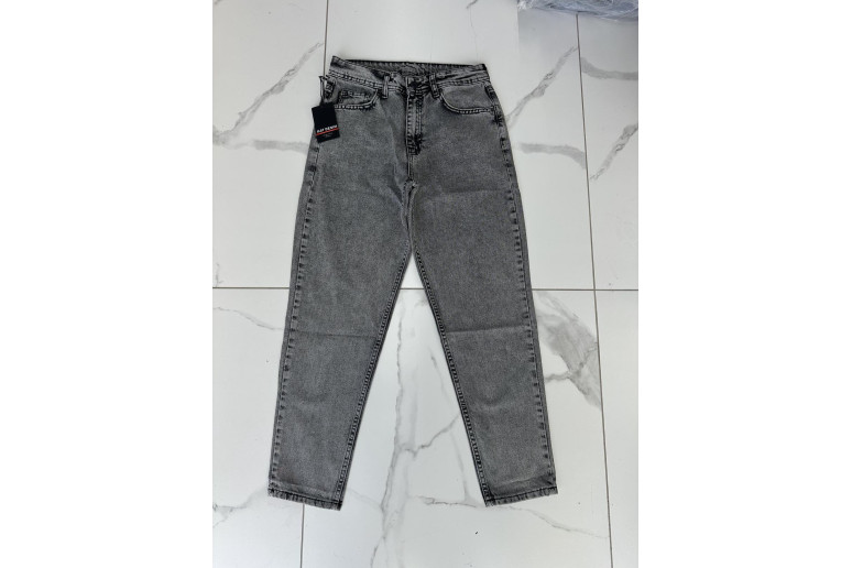 Джинсы мужские BIG BULL JEANS (MAT) 40-131 BOYFRIEND GREY