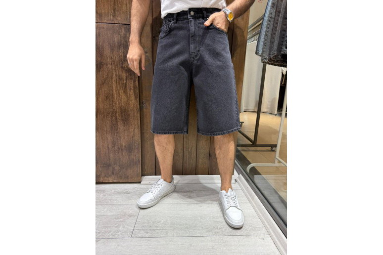 Шорты мужские FRANCO LUCCI JEANS 1027-266 BLACK