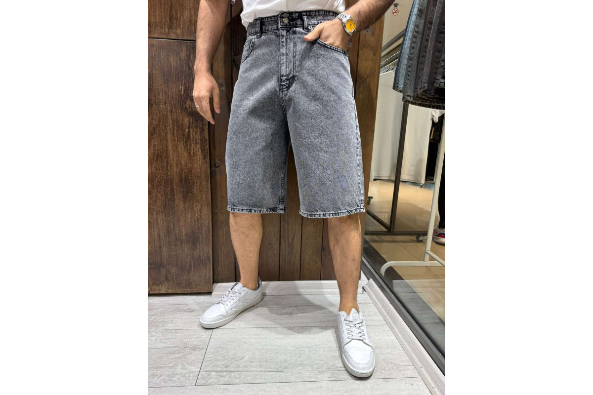 Фото Шорти чоловічі FRANCO LUCCI JEANS 1027-266 GREY from official site OSKAR™