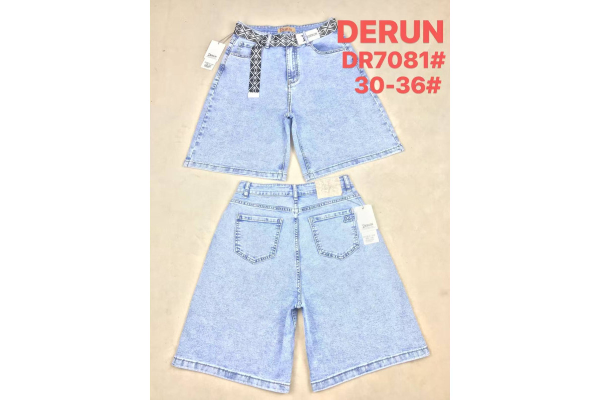 Фото Джинсовые шорты женские DERUN JEANS 7081 from official site OSKAR™