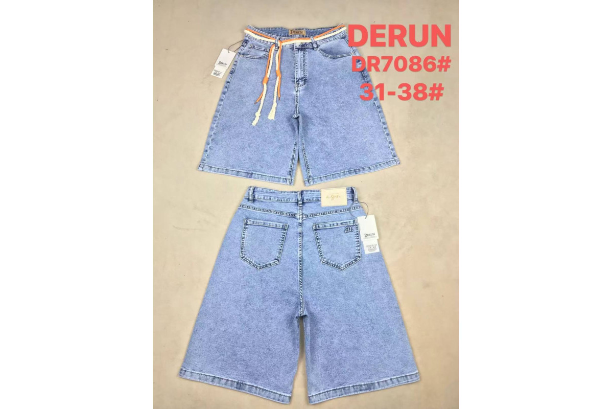 Фото Джинсовые шорты женские DERUN JEANS 7086 from official site OSKAR™