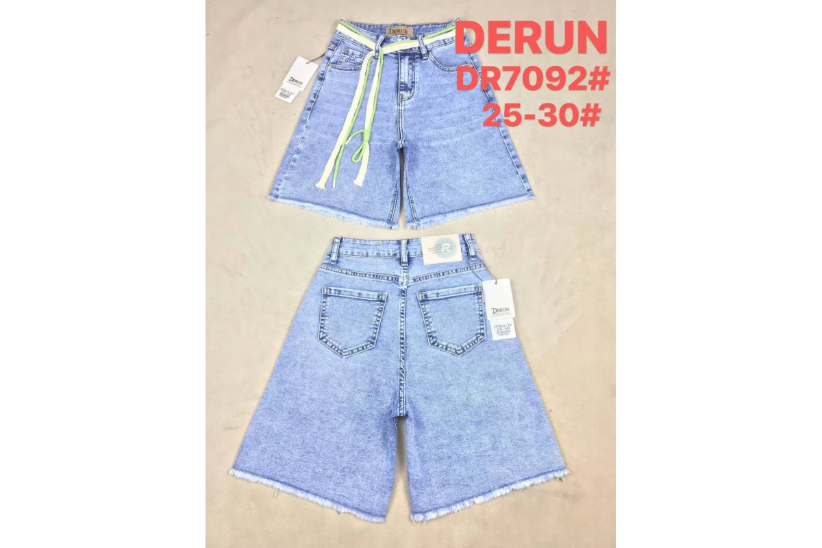 Фото Джинсові шорти жіночі DERUN JEANS 7092 from official site OSKAR™