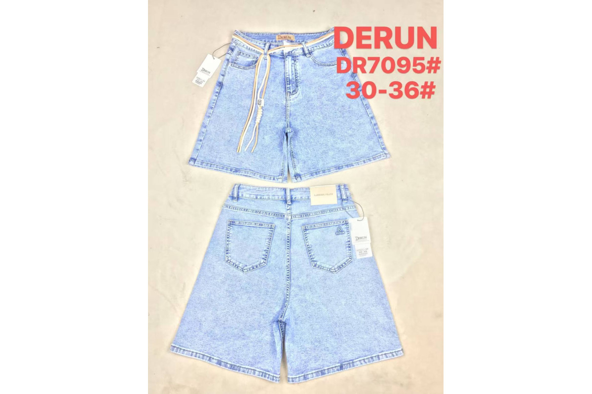 Фото Джинсовые шорты женские DERUN JEANS 7095 from official site OSKAR™