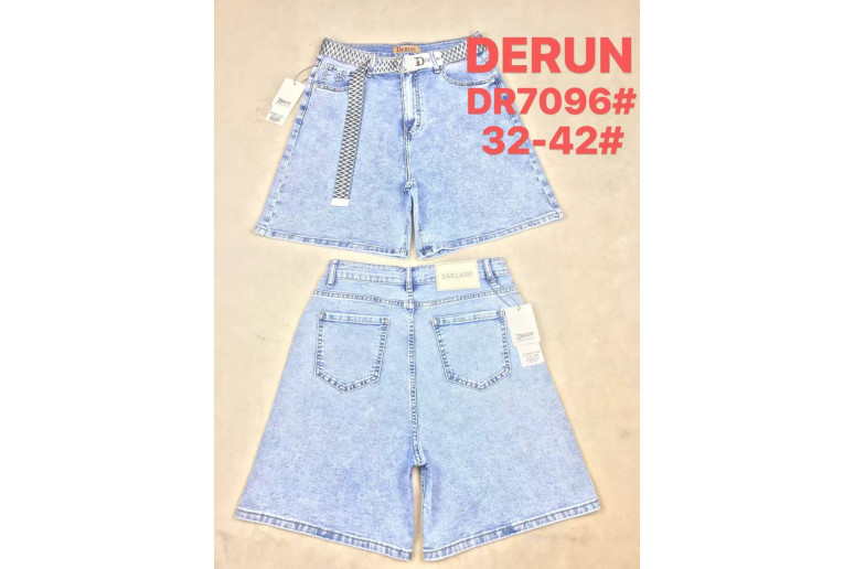 Джинсові шорти жіночі DERUN JEANS 7096