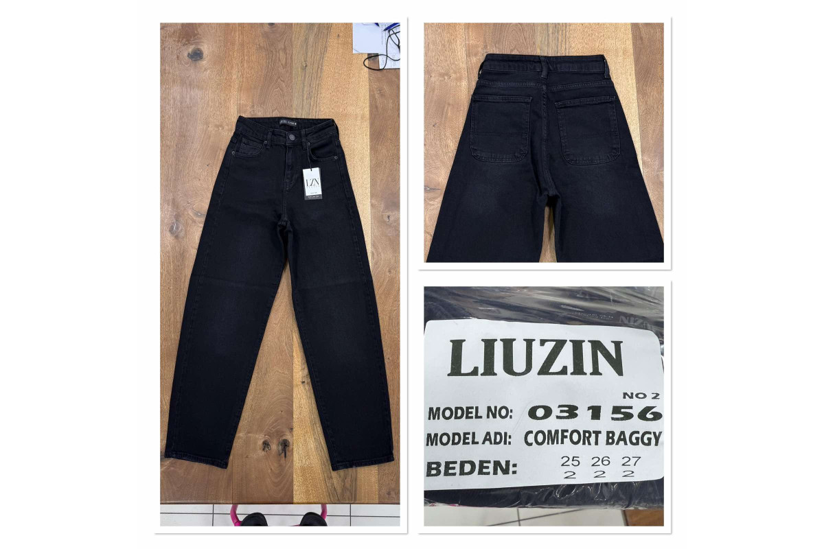 Фото Джинси жіночі LIUZIN JEANS 03156-2 BAGGY from official site OSKAR™